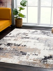 Dune Contemporary Warm Distressed Area Rug