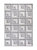 HAM220A Grey Tiles Area Rug - Grey