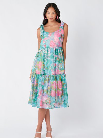 Abbey Glass Maya Dress Vivid Bloom Organza product