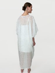 Rosemary Caftan Dress - White