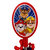 Paw Patrol Kids Umbrella - Always Brave Blue/Red