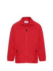 Heritage Full Zip Fleece Jacket - Red