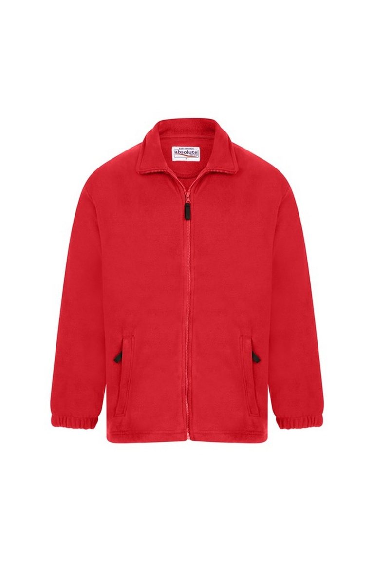 Heritage Full Zip Fleece Jacket - Red
