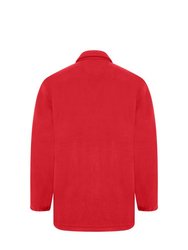 Heritage Full Zip Fleece Jacket - Red