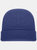 Knitted Turn Up Ski Hat - Royal