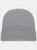 Knitted Turn Up Ski Hat - Sport Grey