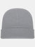 Knitted Turn Up Ski Hat - Sport Grey