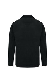 Mens Alaska Full Zip Fleece Jacket - Black Opal