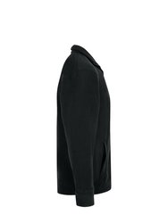 Mens Alaska Full Zip Fleece Jacket - Black Opal