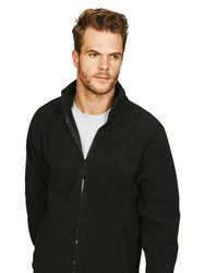 Mens Alaska Full Zip Fleece Jacket - Black Opal - Black Opal