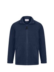 Mens Alaska Full Zip Fleece Jacket - Navy