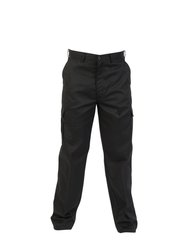 Mens Combat Workwear Trouser - Black