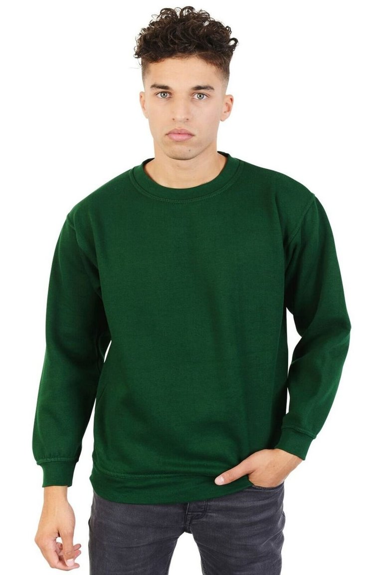 Mens Magnum Sweatshirt - Bottle Green - Bottle Green