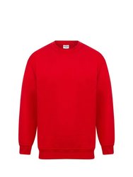 Mens Magnum Sweatshirt - Red