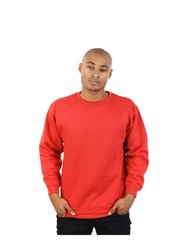 Mens Magnum Sweatshirt - Red - Red