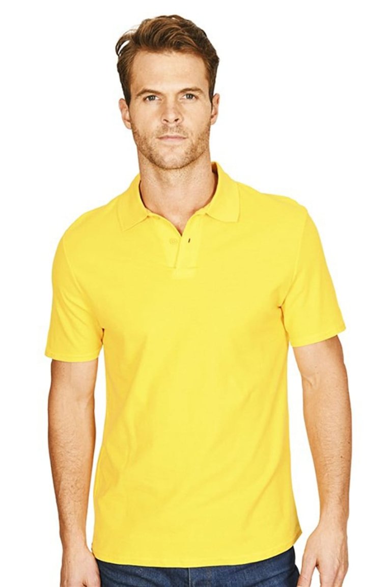 Mens Pioneer Polo - Sunflower