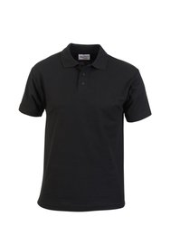 Mens Pioneer Polo T-Shirt - Black