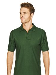 Mens Pioneer Polo T-Shirt - Bottle - Bottle Green