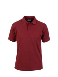 Mens Precision Polo - Burgundy - Burgundy