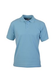 Mens Precision Polo - Light Blue - Light Blue