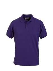 Mens Precision Polo - Purple - Purple