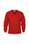 Mens V Neck Sweat - Red