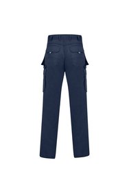 Mens Workwear Utility Cargo Trouser - Navy