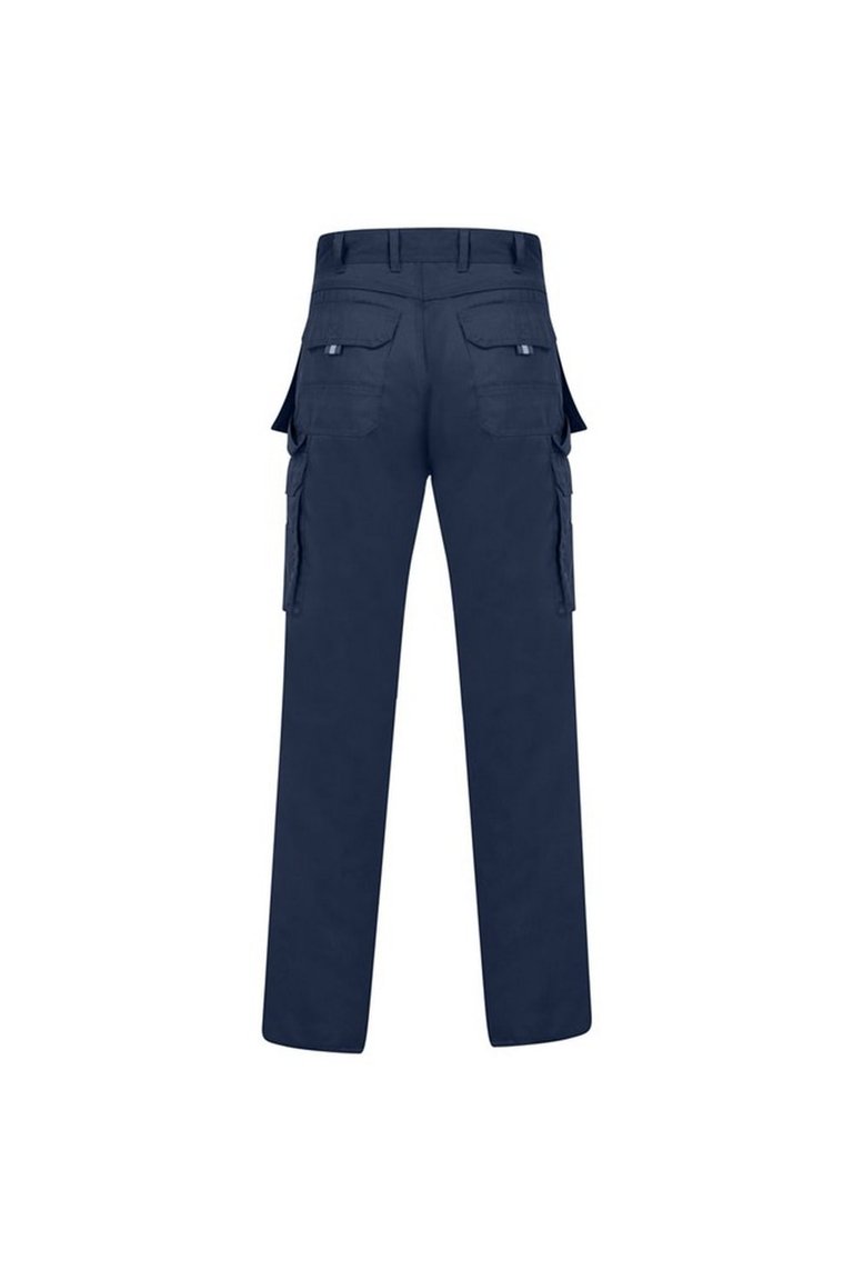 Mens Workwear Utility Cargo Trouser - Navy