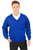 V Neck Sweat - Royal - Royal