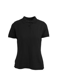 Womens/Ladies Diva Polo - Black - Black