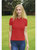 Womens/Ladies Diva Polo - Red