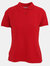 Womens/Ladies Diva Polo - Red - Red