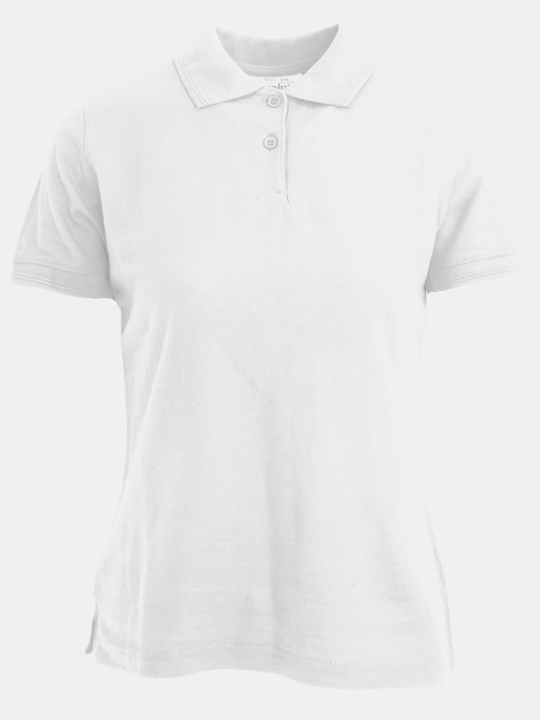 Womens/Ladies Diva Polo - White - White