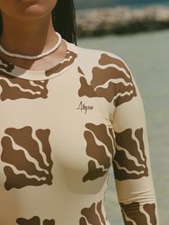 Ama - Coral Long Sleeve Surfsuit