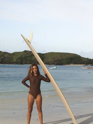 Ama - Reef Brown Long Sleeve Surfsuit
