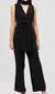 Alma Silk Jumpsuit - Black