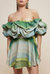 Cumberland Dress - Impressionist Stripe