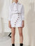 Golding Denim Skirt - White
