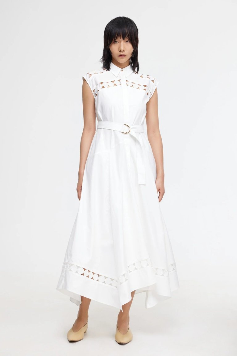 Keeling Midi Dress - Ivory