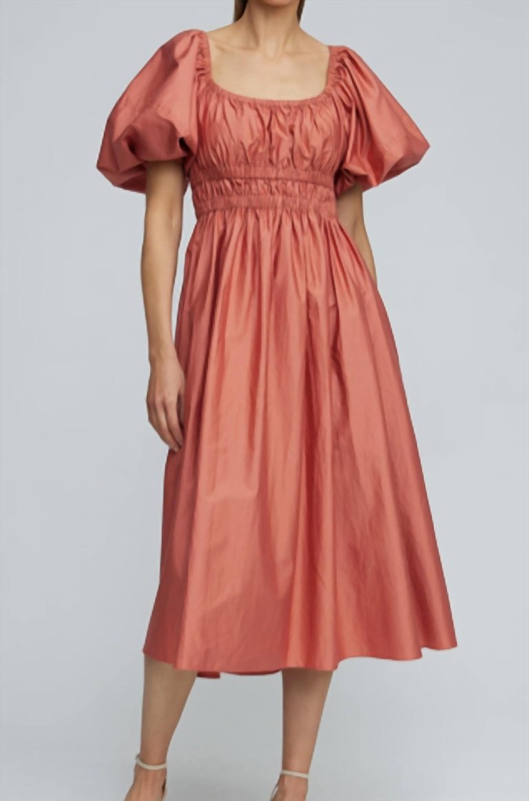 Landon Dress - Teracotta