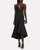 Marine Sleeveless Midi Dress - Black