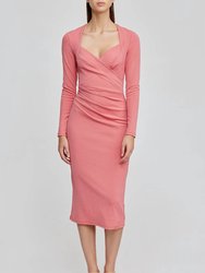 Marwood Dress - Pansy Pink