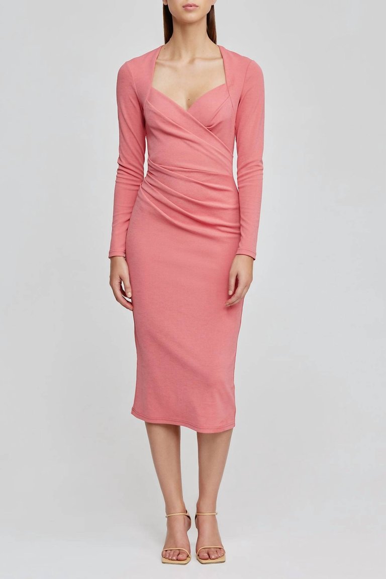 Marwood Dress - Pansy Pink