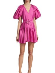 Wheatland Dress (Final Sale) - Flamingo