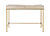 ACME Canine Writing Desk, Smoky Mirrored and Champagne Finish