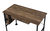 ACME Endang Writing Desk, Weathered Oak & Black Finish