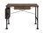 ACME Endang Writing Desk, Weathered Oak & Black Finish