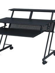 Acme Suitor Music Recording Studio Desk, Yellow & Black