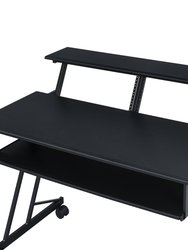 Acme Suitor Music Recording Studio Desk, Yellow & Black