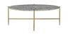 ACME Tainte Coffee Table, Faux Marble & Champagne Finish